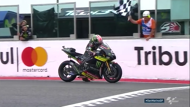 MotoGP Throwback: O περσινός τερματισμός του Zarco στο Misano!