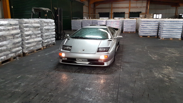 H Lamborghini Diablo SV. Σπάνιο αυτοκίνητο όχι μόνο στην Ελλάδα αλλά σε όλο τον κόσμο