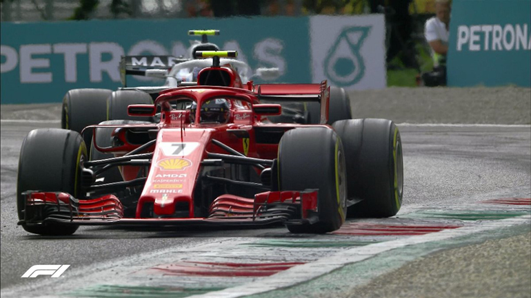 Όσο και να προσπάθησε ο Raikkonen τελικά δεν κατάφερε να κερδίσει τον αγώνα μέσα στην έδρα της Ferrari