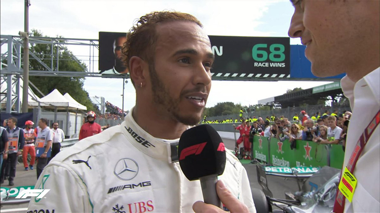 Νικητής στην Ιταλία αναδείχτηκε ο Hamilton ο οποίος αύξηση και τη διαφορά στην βαθμολογία από τον Vettel