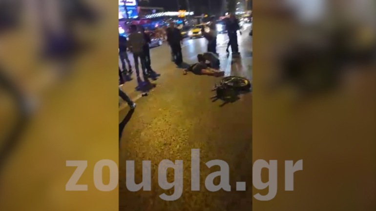 Σοβαρό τροχαίο στη Λ. Συγγρού