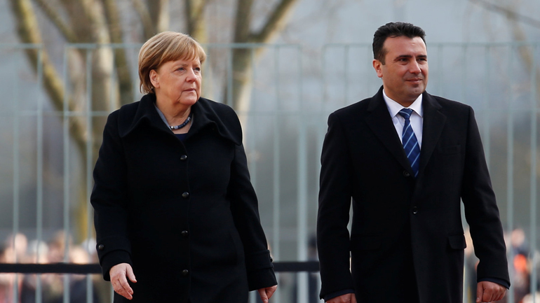 Στα Σκόπια το Σάββατο η Μέρκελ