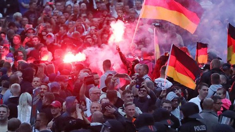 Γερμανία: 18 τραυματίες στα επεισόδια στην Κέμνιτς