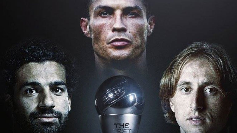 Ρονάλντο, Μόντριτς και Σαλάχ οι υποψήφιοι για τον κορυφαίο παίκτη της χρονιάς – Απών ο Μέσι