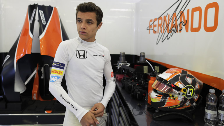 Ο 18χρονος Lando Norris 