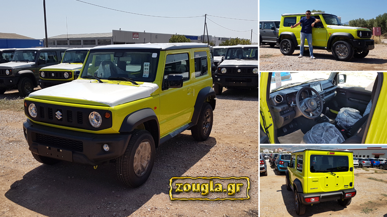Αυτά είναι τα πρώτα Suzuki Jimny που ήρθαν στην Ελλάδα