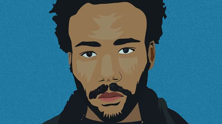 Ο Childish Gambino έγινε καρτούν μαζί με τη Μισέλ Ομπάμα και τον Kanye West