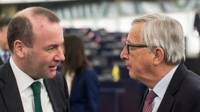 Ο Βέμπερ υποψήφιος διάδοχος του Γιούνκερ στην προεδρία της Κομισιόν