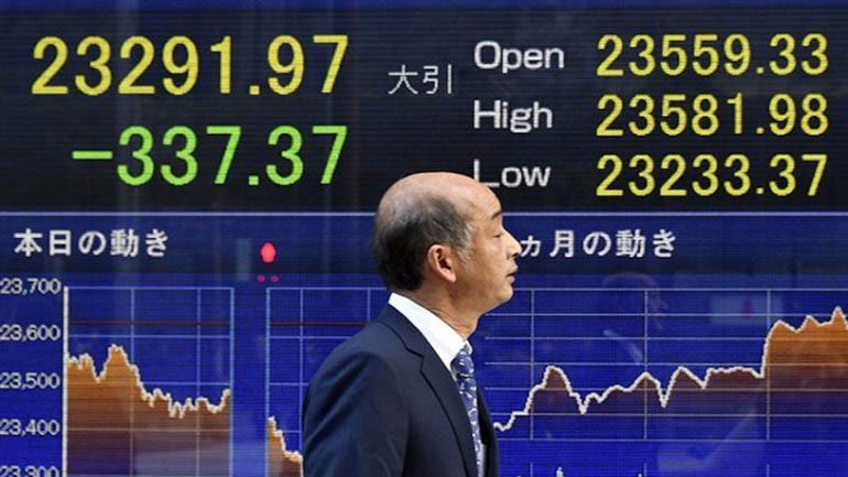 Πτωτικές τάσεις στο χρηματιστήριο του Τόκιο