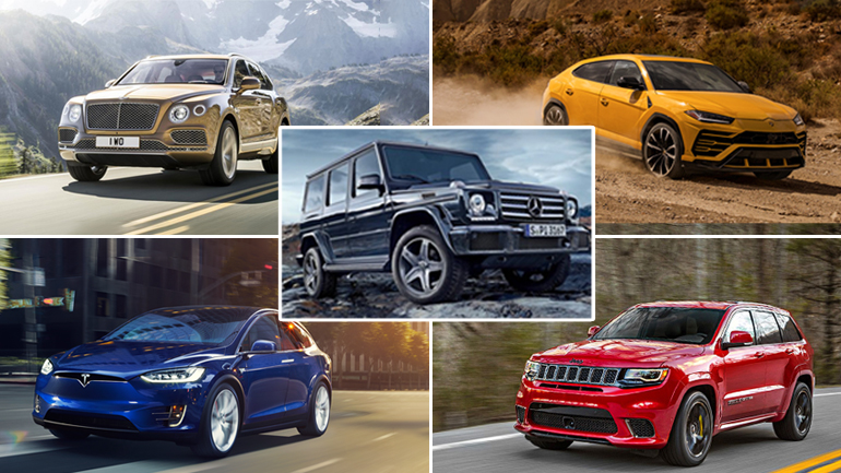 Τα ισχυρότερα SUV που κυκλοφορούν στους δρόμους