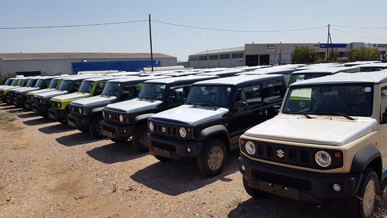 Μέχρι τέλος του 2018 θα έρθουν στην Ελλάδα μόνο 200 Jimny γεγονός που οφείλεται στην ζήτηση που έχει το μοντέλο σε παγκόσμιο επίπεδο 