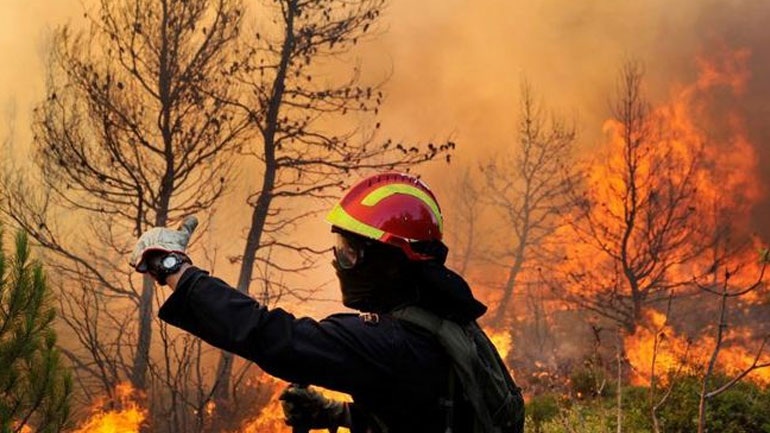 Τρίπολη: «Καλή εικόνα» παρουσιάζει, σύμφωνα με την Πυροσβεστική, η φωτιά στην περιοχή Χιράδες