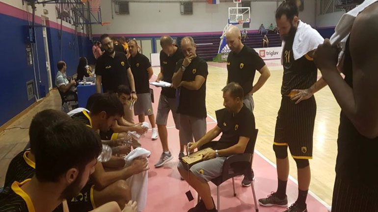 Μπάσκετ: Φιλική νίκη με κατοστάρα για την ΑΕΚ, 104-97 την Μέγκα Μπέμαξ