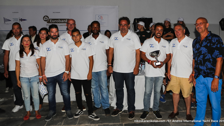 Εντυπωσιακός ο 51ος διεθνής ιστιοπλοϊκός αγώνας Άνδρου