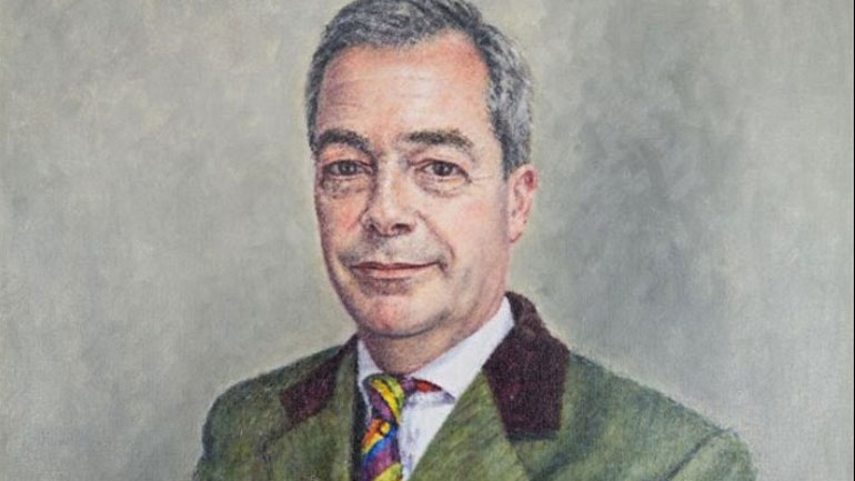 Απούλητο παραμένει πορτρέτο του Νάιτζελ Φάρατζ