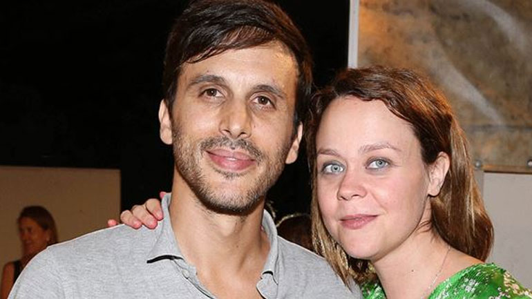 Οι πρώτες φωτογραφίες της Λένας Παπαληγούρα με φουσκωμένη κοιλίτσα λίγο πριν ντυθεί νυφούλα!