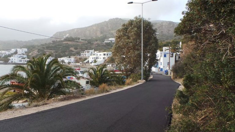 Έργα οδοποιίας στα Κύθηρα με πόρους της Περιφέρειας Αττικής