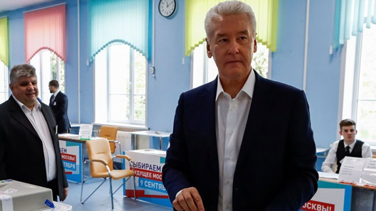 Επανεξελέγη ο δήμαρχος της Μόσχας