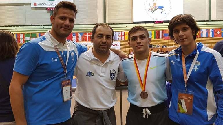 Πάλη: Στο βάθρο Πρεβολαράκη και Πιλίδης