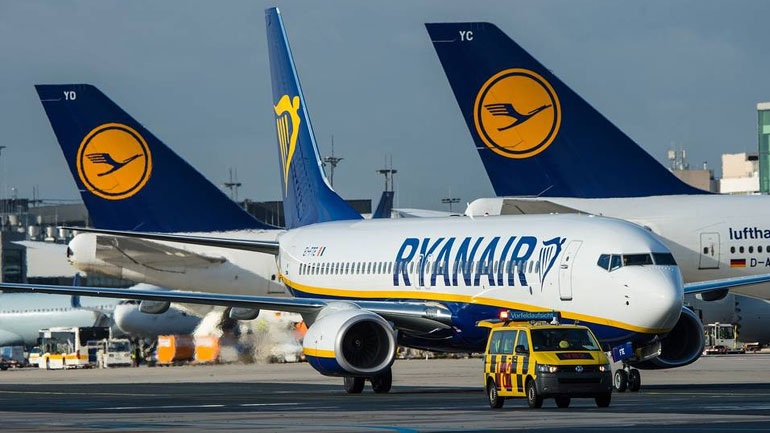 Περίπου 150 πτήσεις της Ryanair από και προς τη Γερμανία θα ακυρωθούν λόγω απεργιακής κινητοποίησης