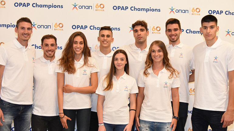 Ο ΟΠΑΠ στο πλευρό της νέας γενιάς αθλητών με το πρόγραμμα «ΟΠΑΠ Champions»