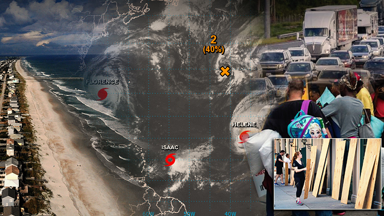 Kόκκινος συναγερμός στις ΗΠΑ για τον τυφώνα “Florence”