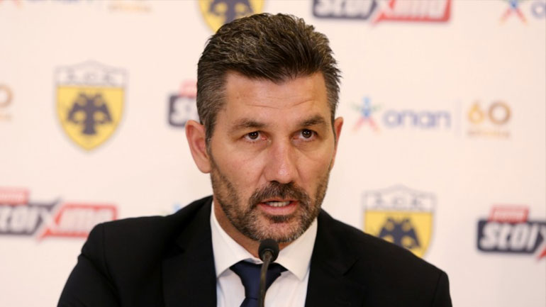 Ουζουνίδης: «Ανερχόμενη δύναμη στο ευρωπαϊκό ποδόσφαιρο η ΑΕΚ»