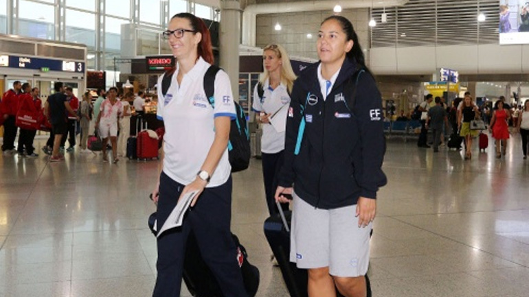 Μπάσκετ: Αναχώρησε για τη Λετονία η Εθνική Γυναικών