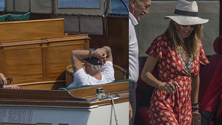 Richard Gere: Διακοπές στην Ιταλία με την εγκυμονούσα σύζυγό του Alejandra Silva