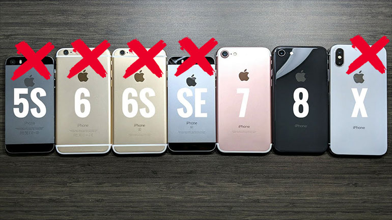 Apple: Σταματά η παραγωγή των iPhone X, iPhone 6s και iPhone SE