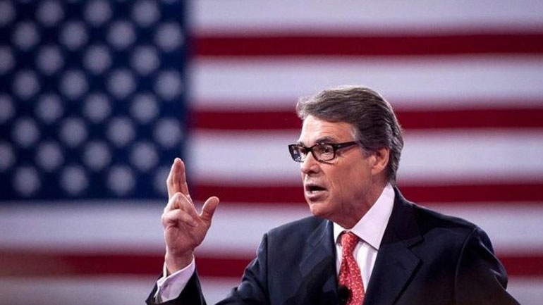 Αμερικανός υπουργός Ενέργειας Ρικ Πέρι