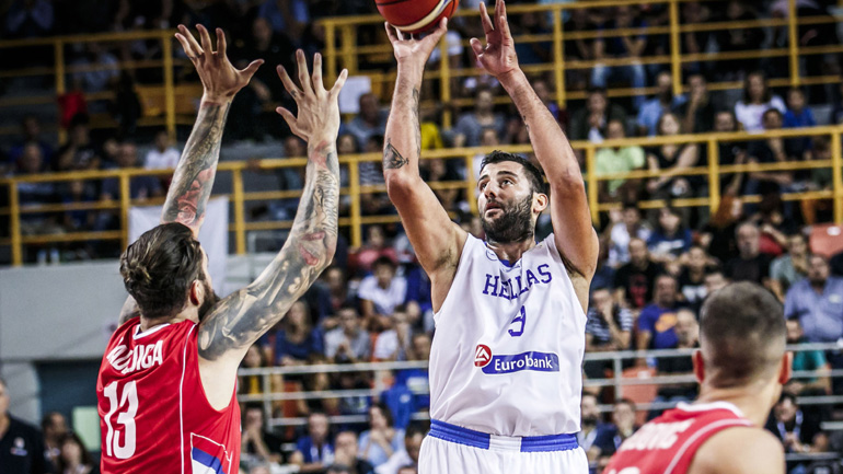 Άλμα πρόκρισης για την Ελλάδα, 70-63 τη Σερβία Άλμα πρόκρισης για την Ελλάδα, 70-63 τη Σερβία