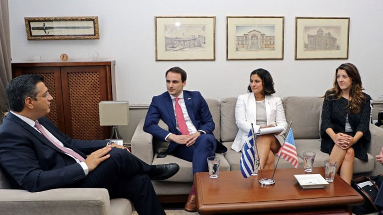 Θεσσαλονίκη: Συνάντηση Τζιτζικώστα με κλιμάκιο Αμερικανών αξιωματούχων
