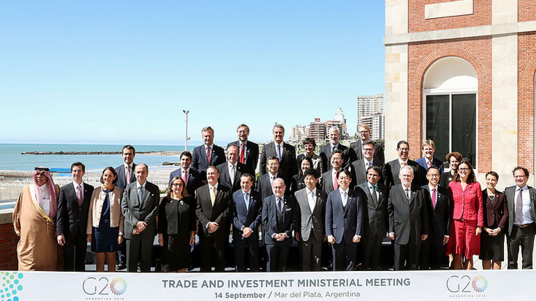 G20: «Eπείγουσα ανάγκη» για μεταρρύθμιση του Παγκόσμιου Οργανισμού Εμπορίου