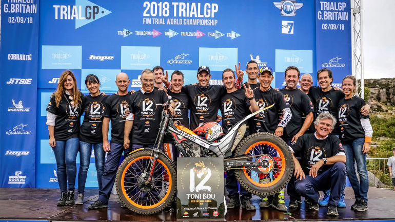Ο Toni Bou κατακτά τον 12ο τίτλο του στο TrialGP