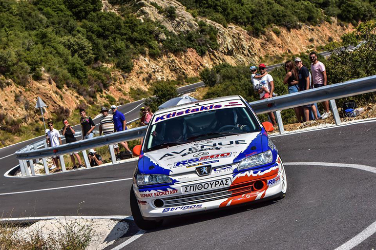 Δημήτρης και Μανώλης Κτιστάκης τερμάτισαν στην 5η θέση της γενικής κατάταξης με Peugeot 306