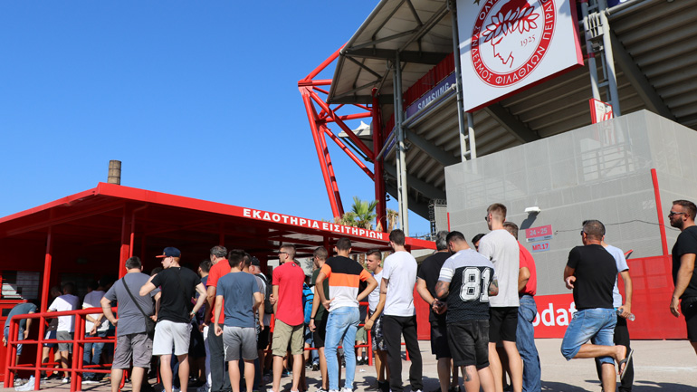«Ουρές» για τα εισιτήρια του αγώνα Ολυμπιακός – Μπέτις