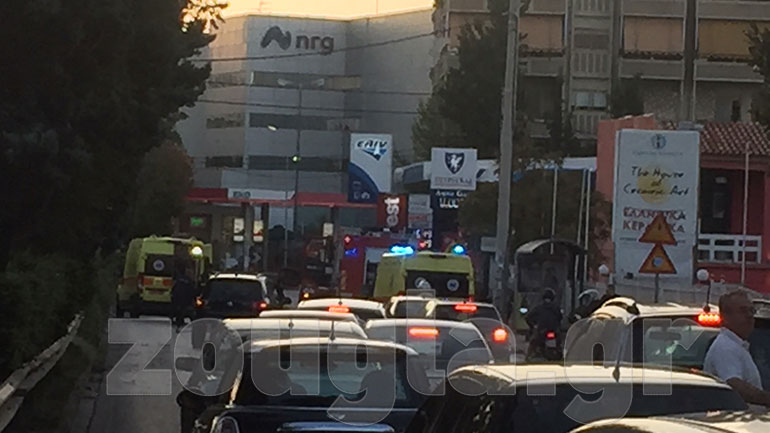 Τροχαίο ατύχημα στη λεωφόρο Κηφισίας – Τραυματίστηκε μοτοσικλετιστής