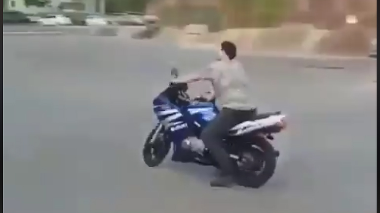 Ένα ακόμα αποτυχημένο δίτροχο burnout