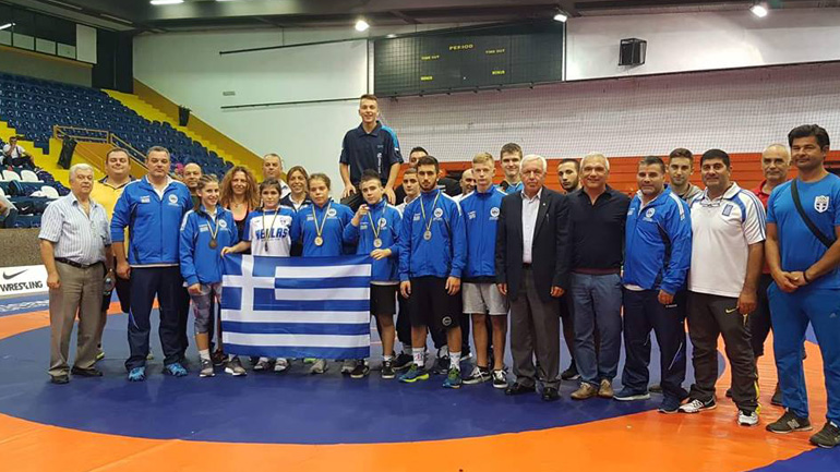 Συλλέκτες μεταλλίων οι Έλληνες παλαιστές!