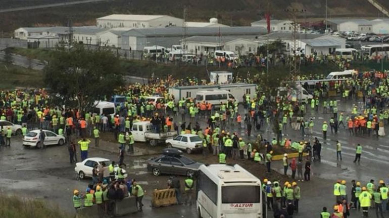 Τουρκία: Επέστρεψαν στις δουλειές τους οι εργάτες στο νέο αεροδρόμιο της Κωνσταντινούπολης μετά τις κινητοποιήσεις