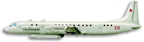 Το ILYUSHIN IL-20 είναι ένα ρωσικής κατασκευής τετρακινητήριο αεροσκάφος αναγνώρισης. Έχει μέγιστη ταχύτητα 410 μίλια την ώρα και ακτίνα δράσης 3.540 χιλιόμετρα. Μπορεί να φέρει φορτία 35 τόνων .