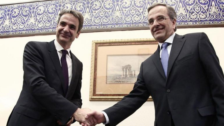 Τετ α τετ Μητσοτάκη-Σαμαρά στη Βουλή