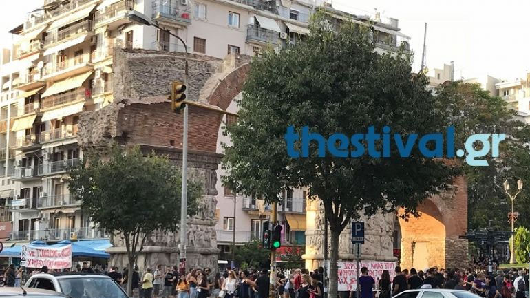 Συγκέντρωση στο κέντρο της Θεσσαλονίκης στη μνήμη του Παύλου Φύσσα
