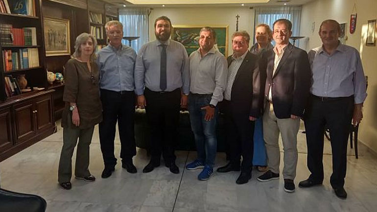 Συναντήθηκε με το Δ.Σ. του ΠΣΑΤ ο Γιώργος Βασιλειάδης