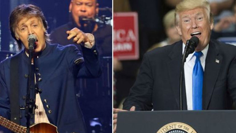 Ο Paul McCartney βάζει στο στόχαστρο τον Ντόναλντ Τραμπ!