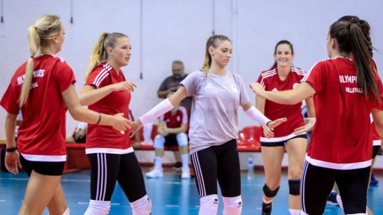 Βόλεϊ: Διήμερο δυνατών φιλικών για τα κορίτσια του Ολυμπιακού