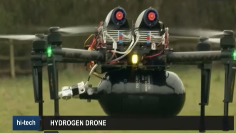 Η τεχνολογία υδρογόνου πολλαπλασιάζει τη διάρκεια πτήσεων των drones