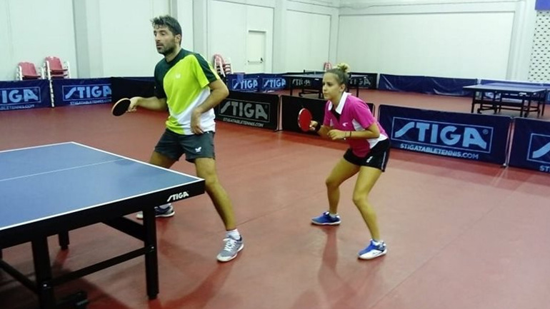 Πινγκ πονγκ: Αποκλείσθηκαν στο διπλό μικτού οι Γκιώνης και Τόλιου