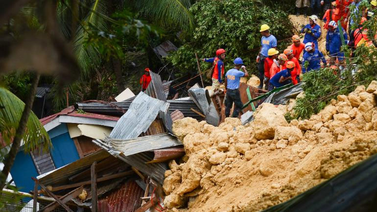 Φιλιππίνες: Τουλάχιστον τέσσερις νεκροί έπειτα από νέα κατολίσθηση